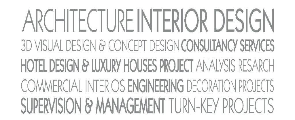 Architecture Interior Design Typography